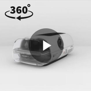 dispositivo-cpap-airsense-11-elite-apnea-sonno vista-superiore-dispositivo-cpap-airsense-11-elite