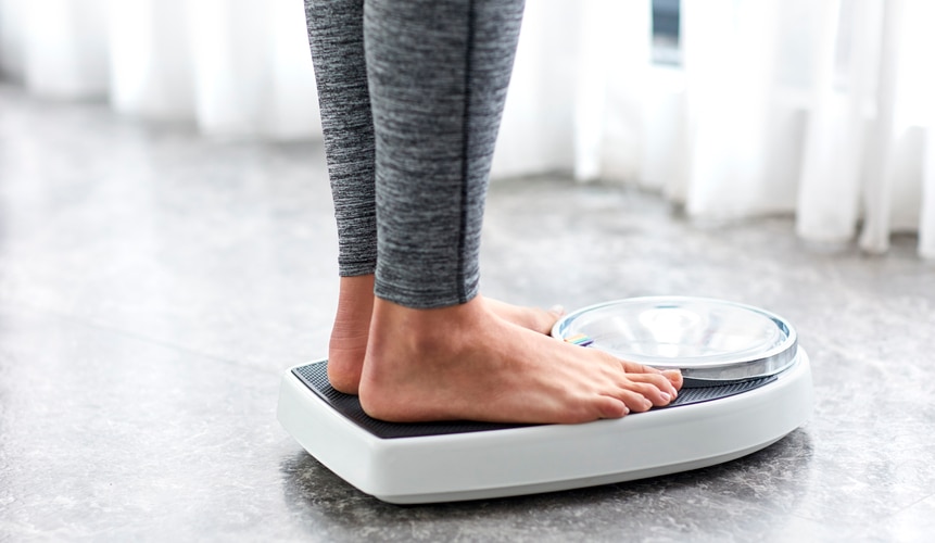  monitoraggio del peso tramite bilancia